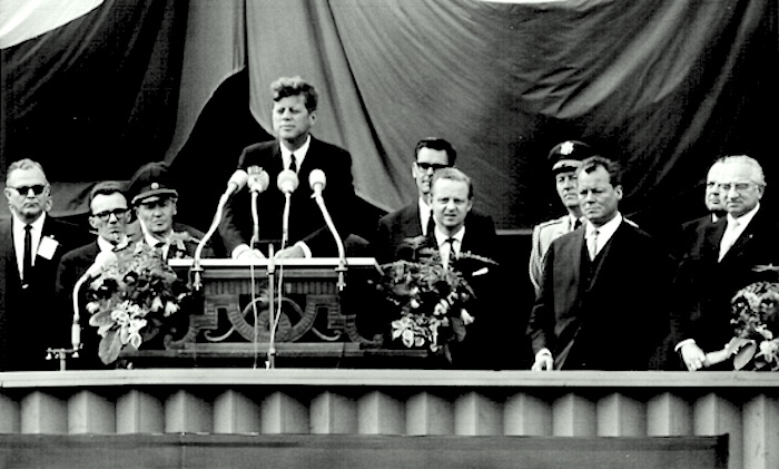 26 giugno 1963: il celebre discorso di John Fitzgerald Kennedy a Berlino