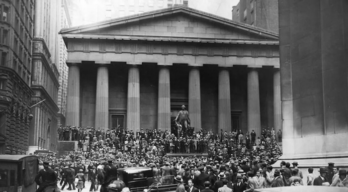 24 ottobre 1929, il “giovedì nero” di Wall Street