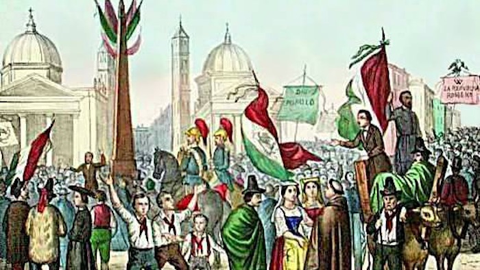 14 marzo 1861, il tricolore è la bandiera italiana