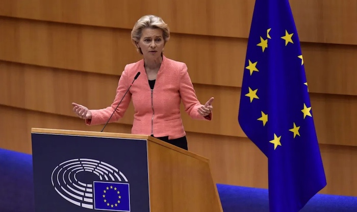 Un'Europa green e digitale, il discorso di Ursula von der Leyen sullo stato dell'Unione
