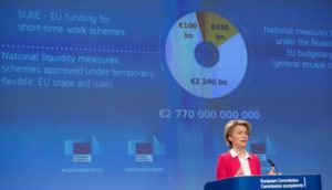 La Commissione europea annuncia l'emissione di obbligazioni per scopi sociali (SURE) fino a 100 miliardi