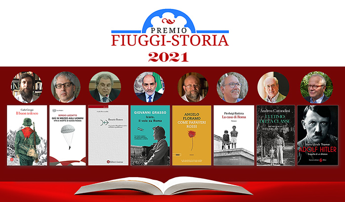 Annunciati i nomi dei vincitori del FiuggiStoria 2021