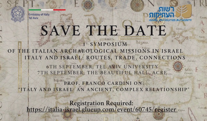 Israele, il Primo Simposio delle Missioni archeologiche italiane