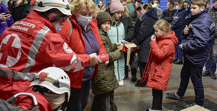 Ucraina, prosegue l'impegno della Croce Rossa