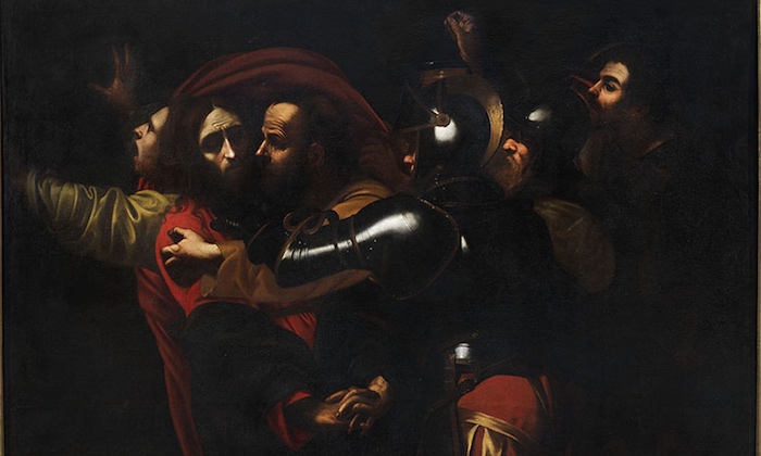 La "Presa di Cristo" di Caravaggio per la prima volta esposta al pubblico dopo un lungo restauro