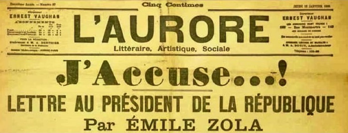 J’accuse! Contro chi continua ad offendere il Popolo Ebraico e tutti coloro che credono nella democrazia