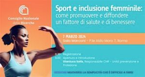 Sport e inclusione femminile: come promuovere e diffondere un fattore di salute e di benessere