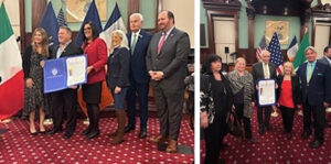 500° Anniversario della scoperta di Verrazzano della Baia di New York e 60° Anniversario del Ponte Verrazzano-Narrows