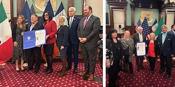 500° Anniversario della scoperta di Verrazzano della Baia di New York e 60° Anniversario del Ponte Verrazzano-Narrows