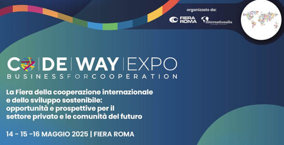 Codeway Expo 2025: a Roma la manifestazione sulla cooperazione, lo sviluppo e la sostenibilità