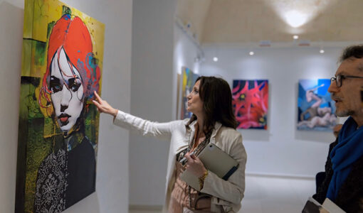 Una personale di Giuseppina Irene Groccia all’interno della Mostra "Percorsi" presso il MUPA di Ginosa (Taranto)