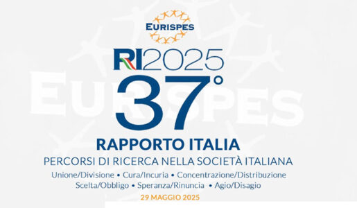 L'Eurispes presenta a Roma il "Rapporto Italia 2025": contrapposizione, fiducia, opinione e partecipazione le tematiche individuate