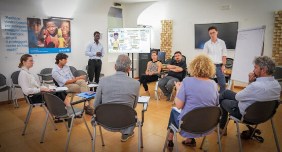 I membri dello Steering Group di U-Report On The Move incontrano le istituzioni