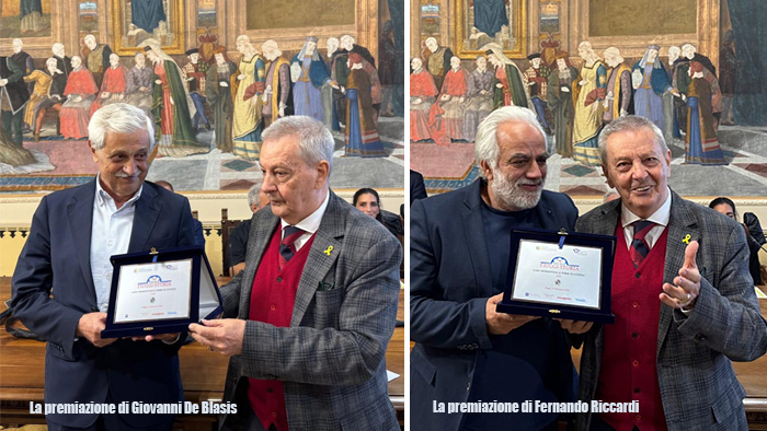 A Giovanni De Blasis e Fernando Riccardi il Fiuggi Storia Lazio Meridionale 2025