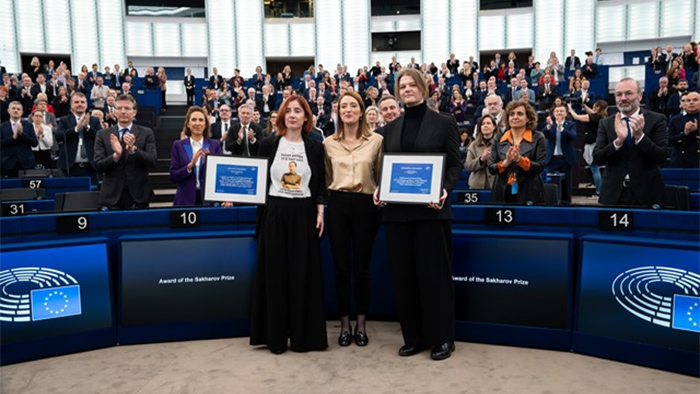 Ad Andrezj Poczobut e Mzia Amaglobeli il Premio Sacharov