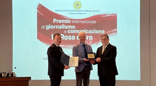 Conclusa la nona edizione del premio internazionale di giornalismo e comunicazione "La Rosa d'oro"