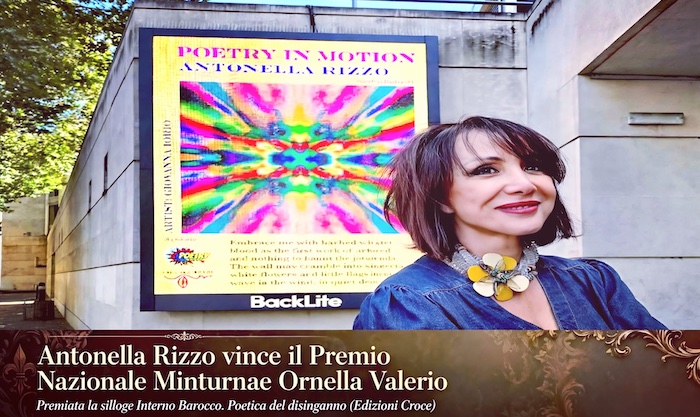Antonella Rizzo vince il Premio Nazionale Minturnae "Ornella Valerio" con "Interno Barocco. Poetica del disinganno"